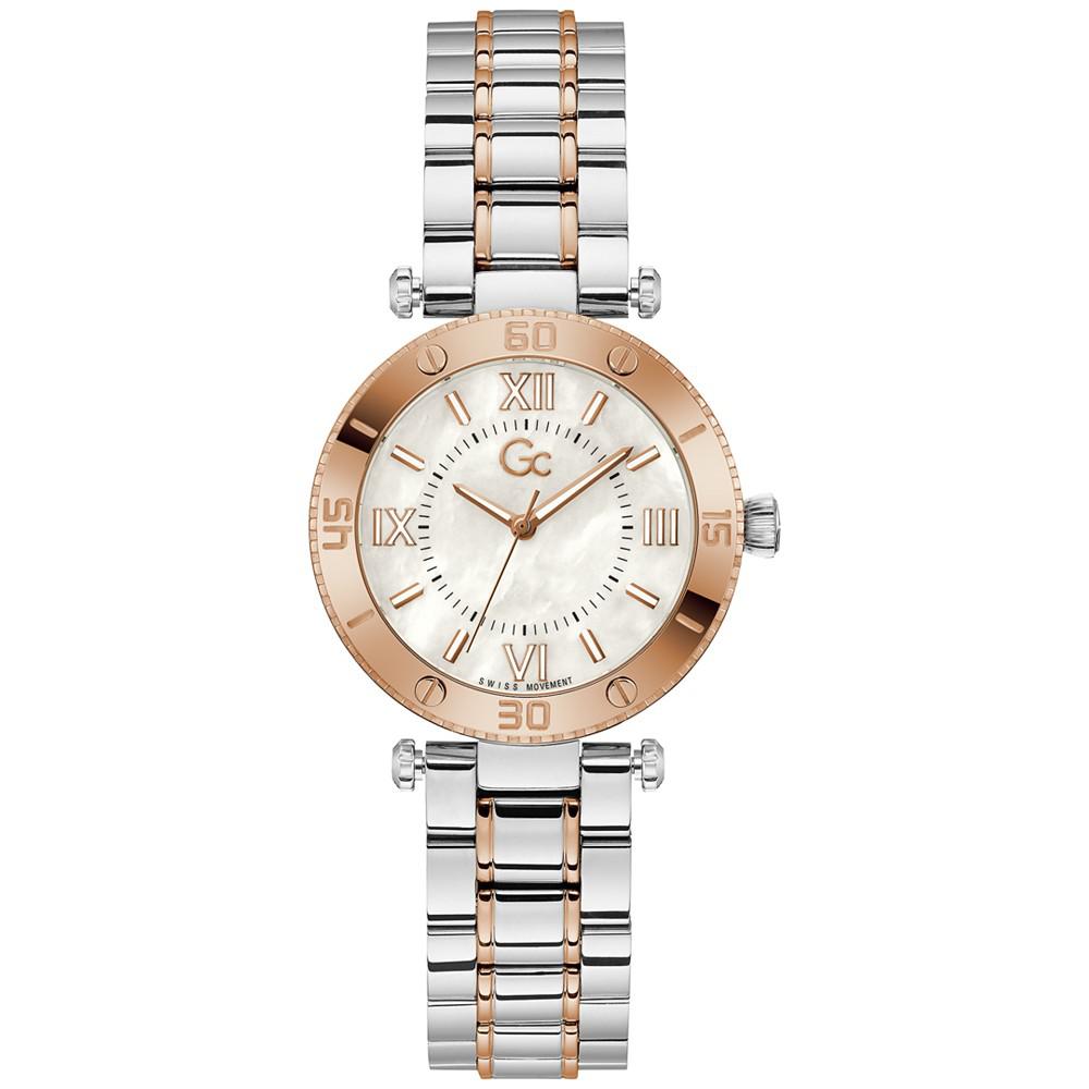 Gc Muse Women's Swiss Two-Tone Stainless Steel Bracelet Watch 34mm商品第1张图片规格展示