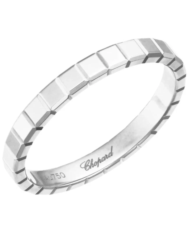 商品Chopard|Chopard Ice Cube 18K White Gold Women's Ring 827702-1199,价格¥6632,第1张图片