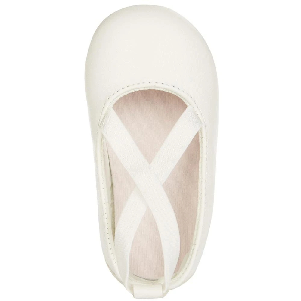 商品First Impressions|女婴Criss-Cross Ballet Flats, Baby Girls (2-5), Only at Macy's,价格¥150,第5张图片详细描述