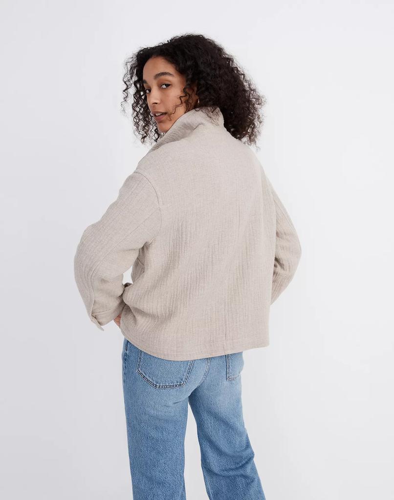 商品Madewell|Clairmont Crop Jacket,价格¥1081,第5张图片详细描述