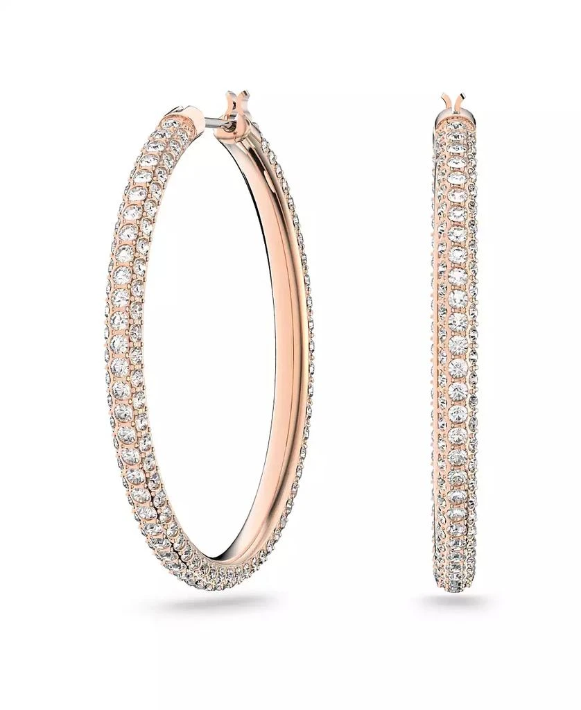 商品Swarovski|Stone Hoop Earrings,价格¥1106,第1张图片
