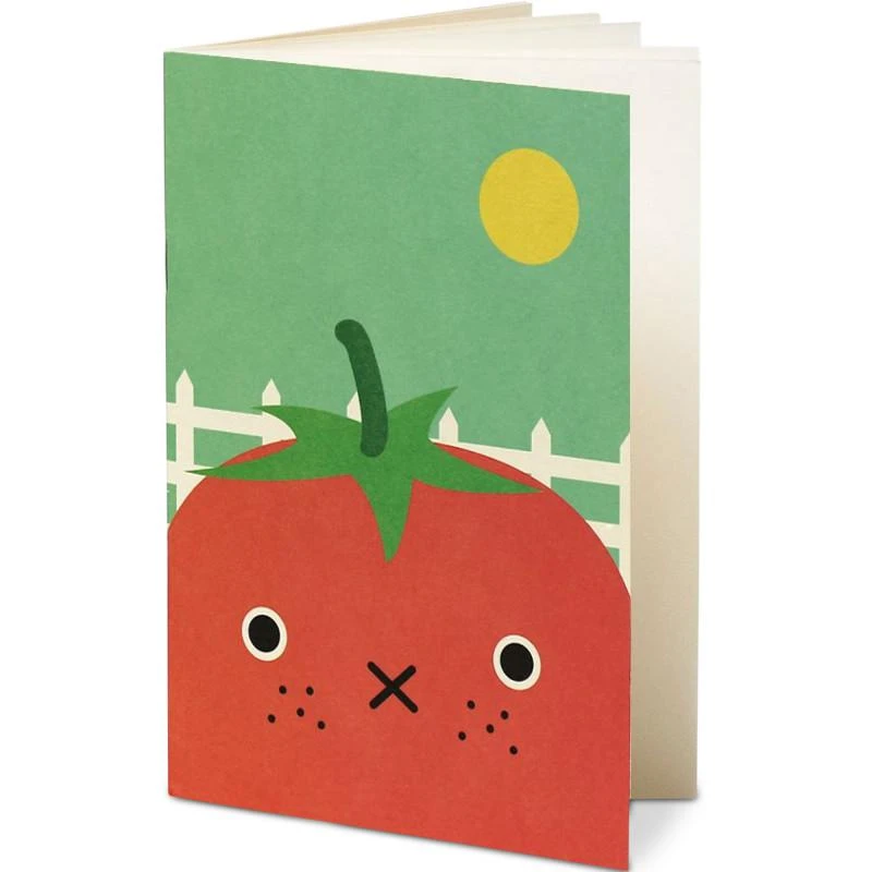 商品Noodoll|Ricetomato pocket notebook in green,价格¥38,第1张图片
