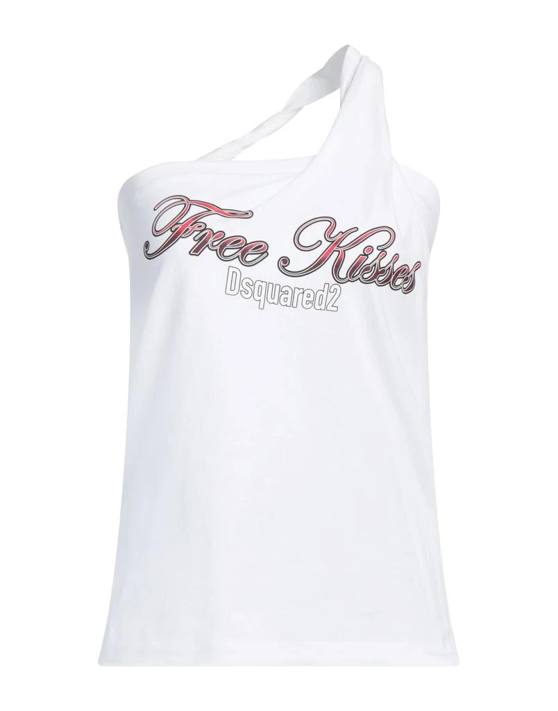 商品DSQUARED2|One-shoulder top,价格¥1181,第1张图片