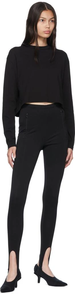 商品WARDROBE.NYC|黑色粘纤紧身裤,价格¥3359,第4张图片详细描述