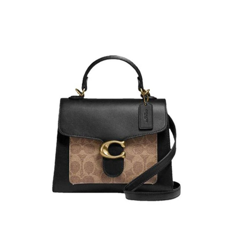 商品Coach|美国直邮COACH蔻驰tabby系列女士单肩包拼接手提斜挎包870B4OOH,价格¥4608,第1张图片