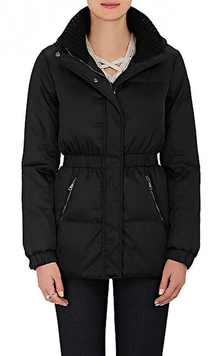 商品Moncler|Fatsia Down Tech-Twill Coat,价格¥9647,第1张图片