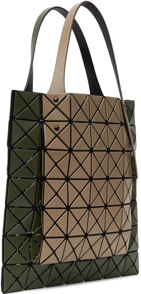 商品Issey Miyake|Brown & Khaki Prism Kangaroo Tote,价格¥3026,第4张图片详细描述