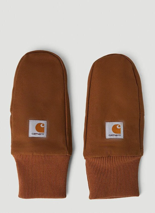 商品Carhartt WIP|Carston Mittens in Brown,价格¥286,第1张图片