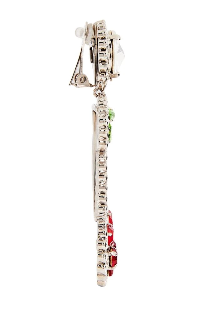 商品Alessandra Rich|Cherry Crystal Clip-On Earrings,价格¥4022,第4张图片详细描述
