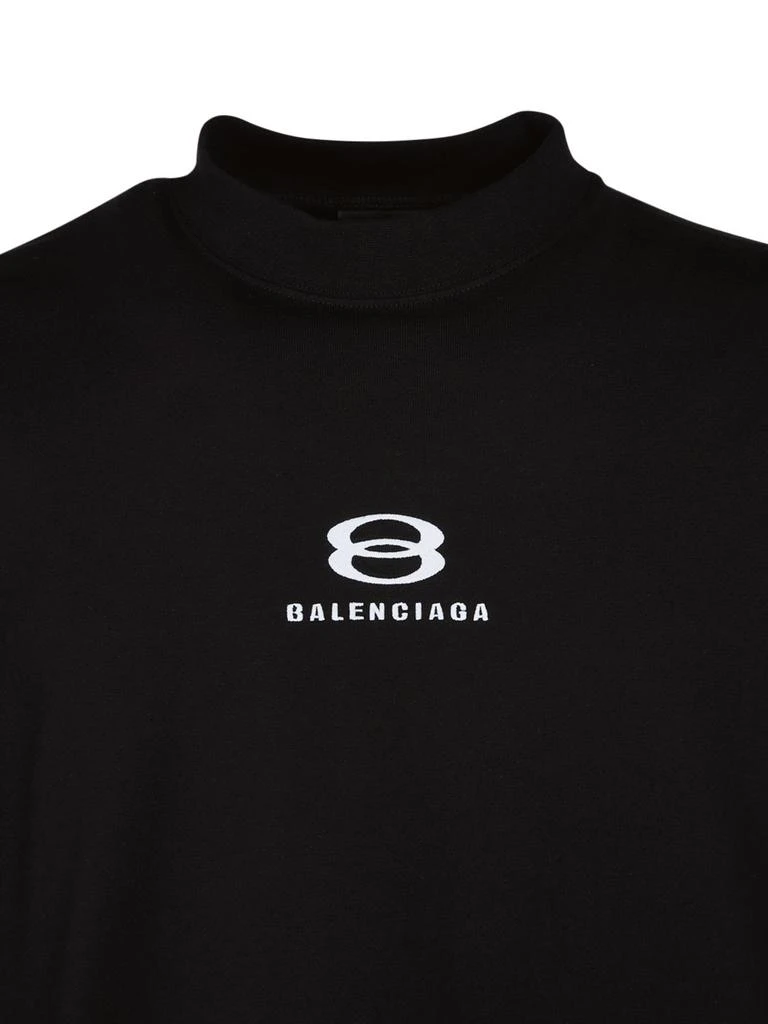 商品Balenciaga|Unity Vintage Cotton Jersey T-shirt,价格¥9529,第3张图片详细描述