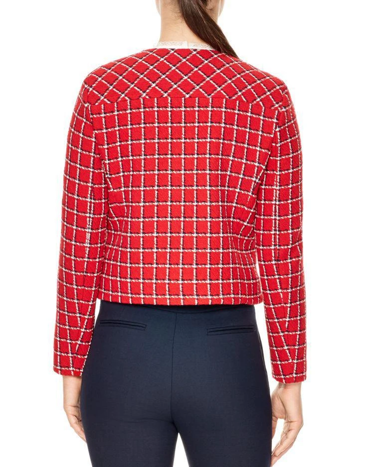 商品Sandro|Stessy Printed Crop Jacket,价格¥1925,第2张图片详细描述