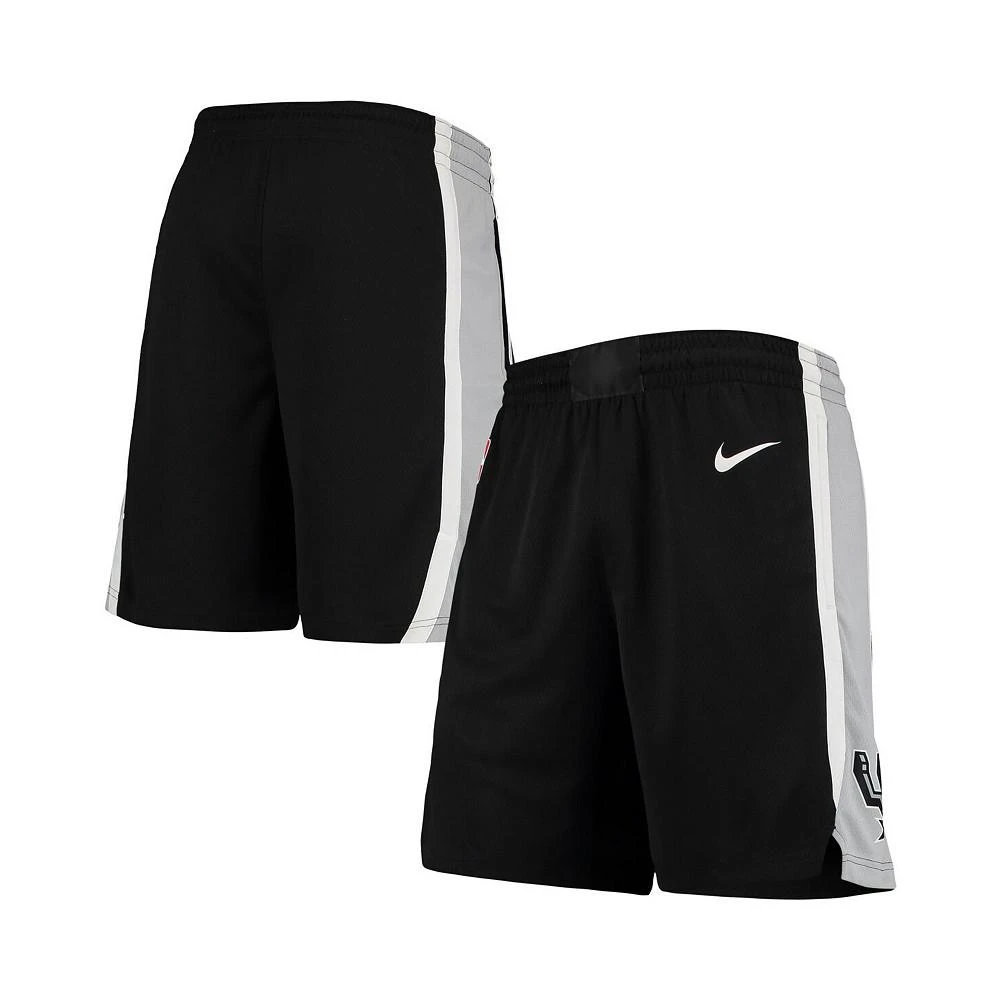 商品NIKE|Men's Black San Antonio Spurs 2019/20 Icon Edition Swingman Performance Shorts,价格¥501,第1张图片