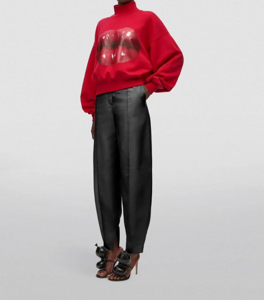 商品Loewe|Lips High-Neck Sweatshirt,价格¥5816,第2张图片详细描述