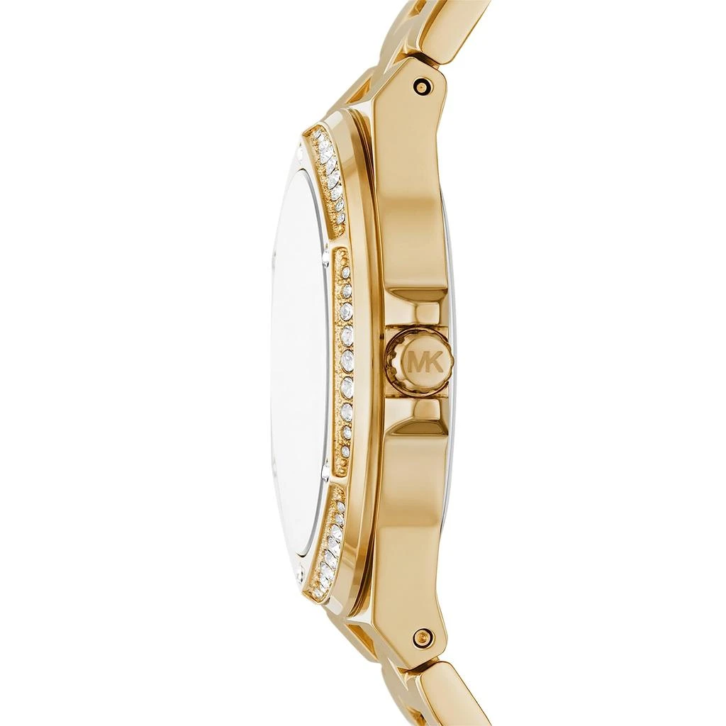 商品Michael Kors|MK7404 - Lennox Three-Hand Gold-Tone Stainless Steel Watch,价格¥1837,第2张图片详细描述