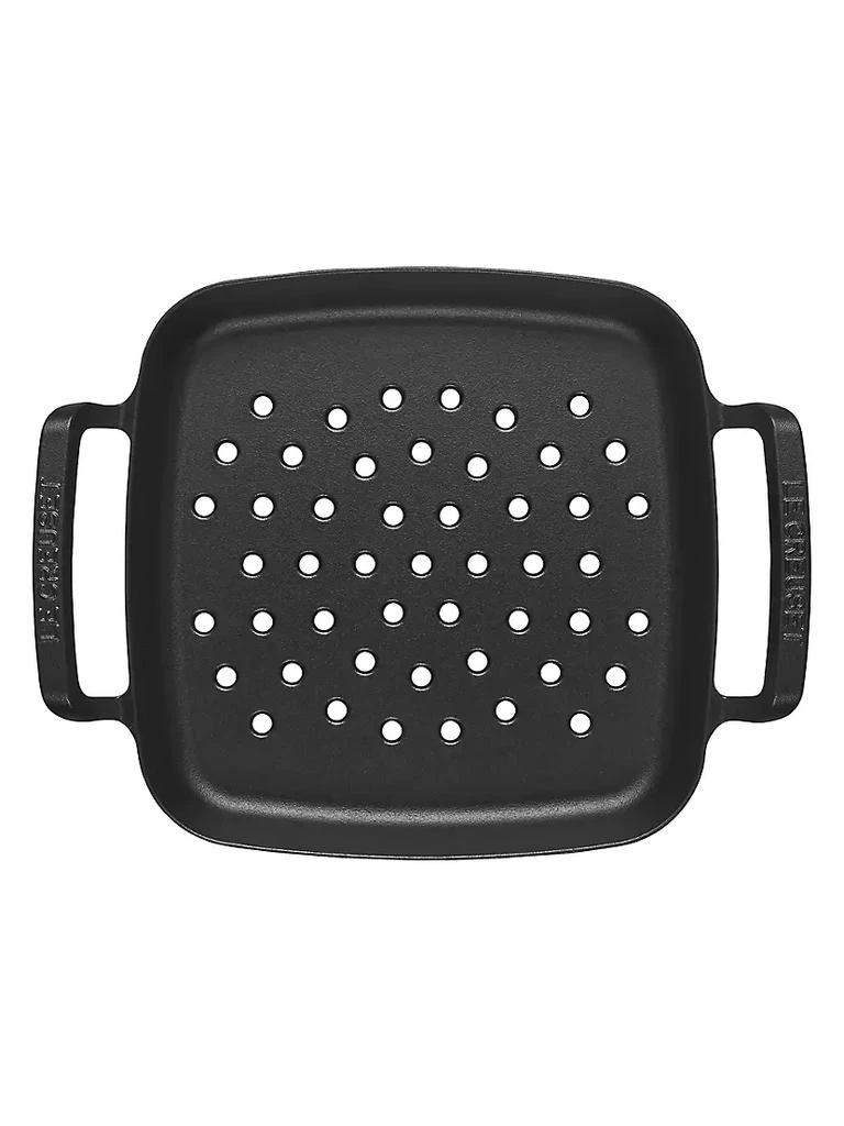 商品Le Creuset|Alpine Enameled 12'' Cast Iron Square Grill Basket,价格¥1188,第3张图片详细描述