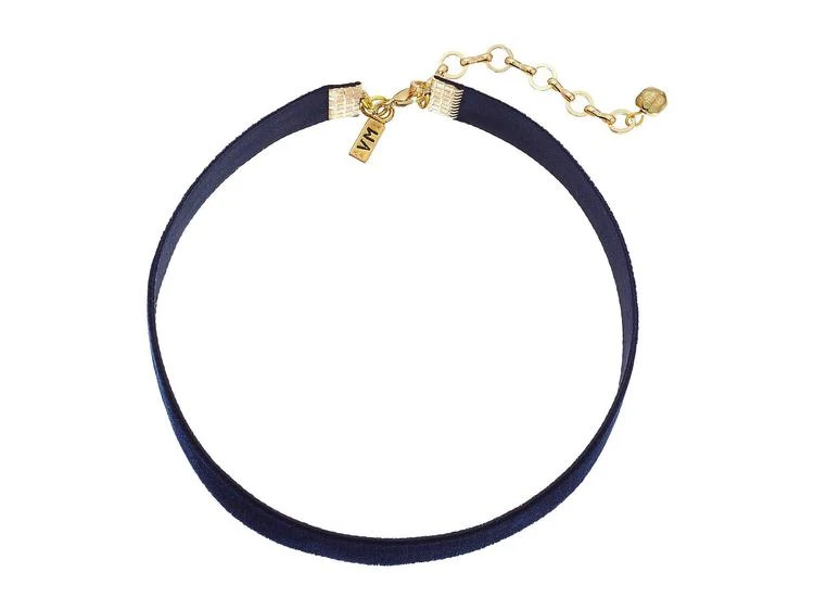 商品Vanessa Mooney|1/2" Velvet Choker项圈,价格¥198,第1张图片