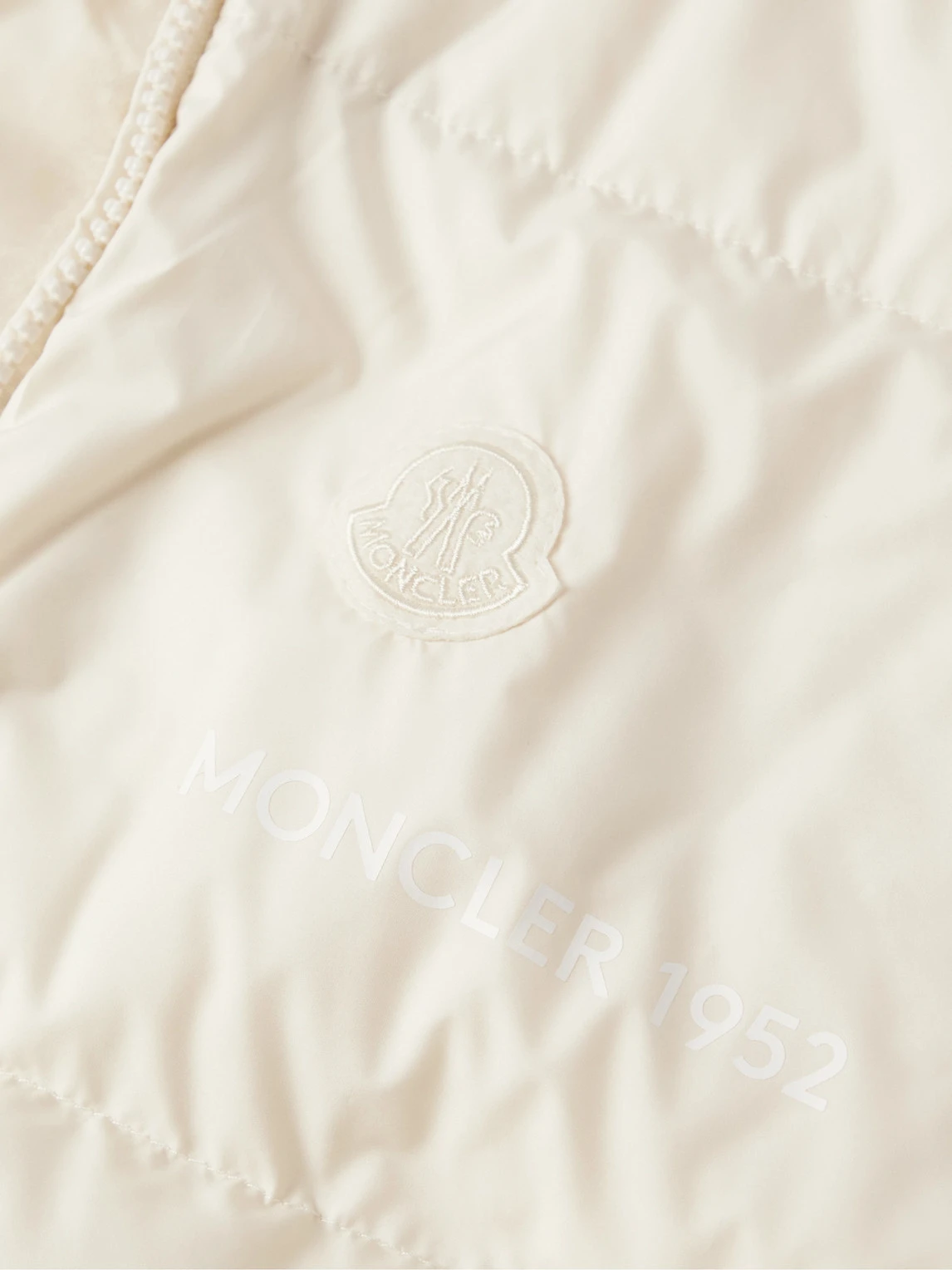 商品Moncler|Moncler 男士大衣 43769801096020227 米白色,价格¥13652,第4张图片详细描述