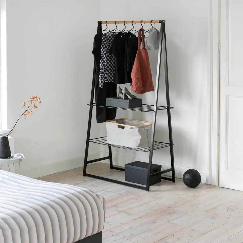 商品Brabantia|Brabantia Linn Clothes Rack - Matt Black - Large,价格¥1286,第4张图片详细描述
