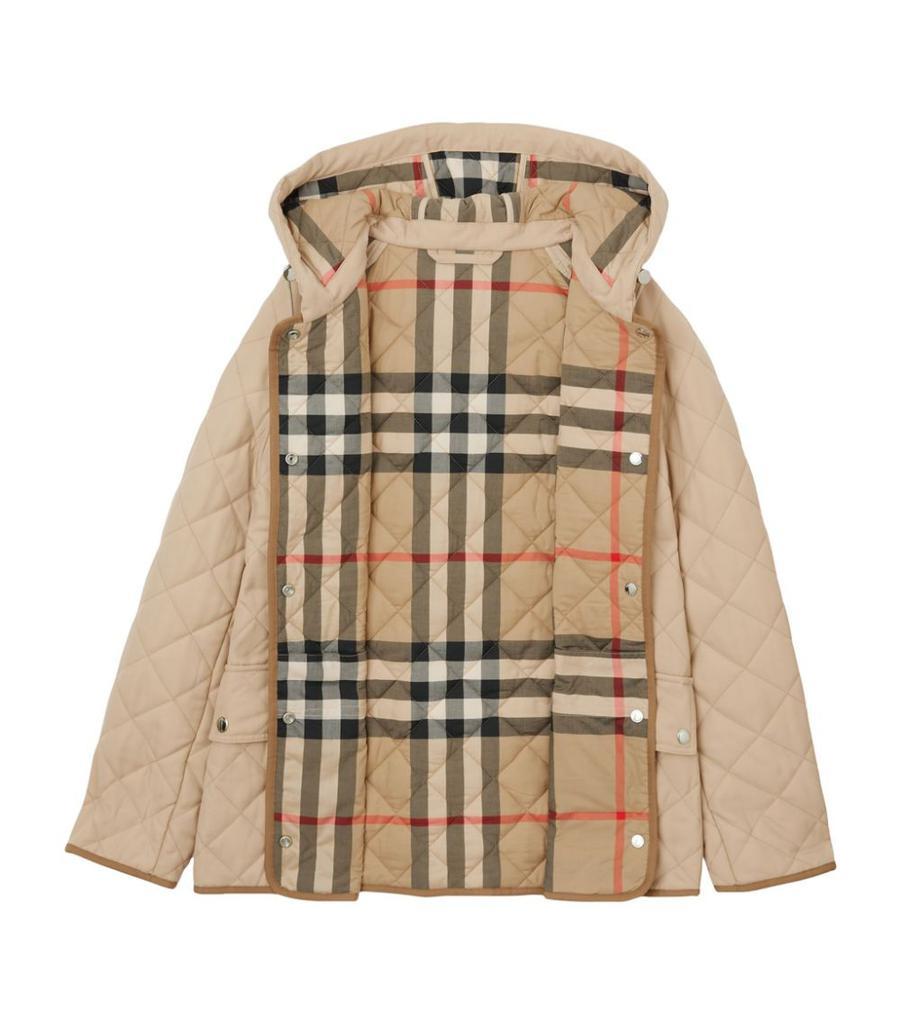 商品Burberry|Thermoregulated Hooded Coat,价格¥9185,第7张图片详细描述