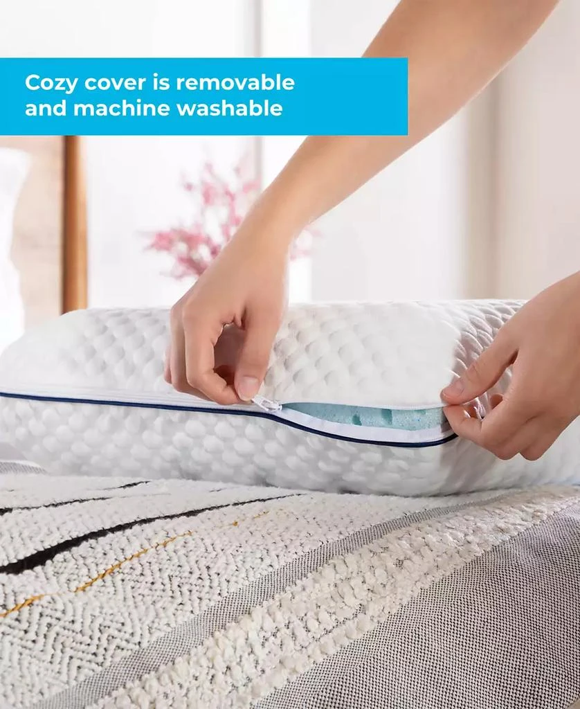 商品Linenspa|AlwaysCool Gel Memory Foam Pillow,价格¥551,第5张图片详细描述
