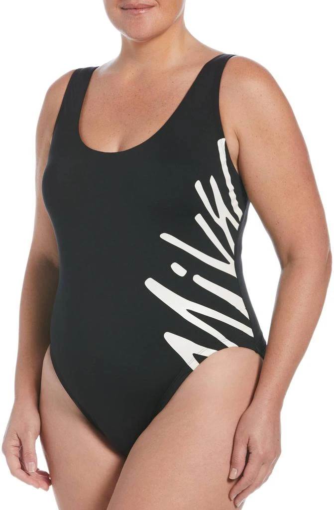 商品NIKE|Nike Women's Multi Logo U-Back One-Piece Swimsuit,价格¥547,第1张图片