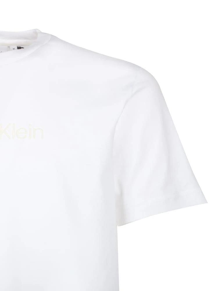 商品Calvin Klein|Calvin Klein White Cotton T-shirt,价格¥648,第2张图片详细描述