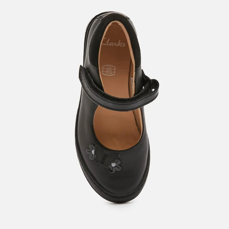 商品Clarks|CLARKS SCOOTER JUMP KIDS' SCHOOL SHOES - BLACK LEATHER,价格¥336,第3张图片详细描述