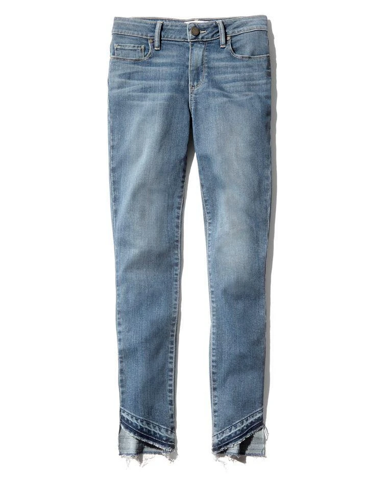 商品Paige|Transcend Verdugo Skinny Crop Jeans with Slanted Hem – 100% Exclusive,价格¥1147,第5张图片详细描述