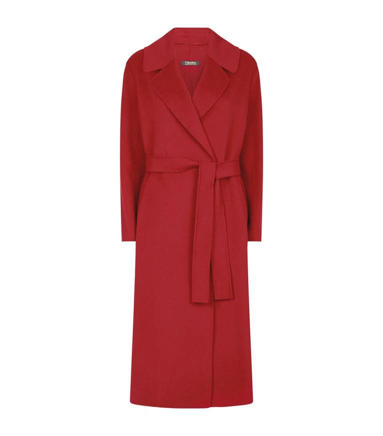 商品Max Mara|Wool Longline Wrap Coat,价格¥4785,第1张图片