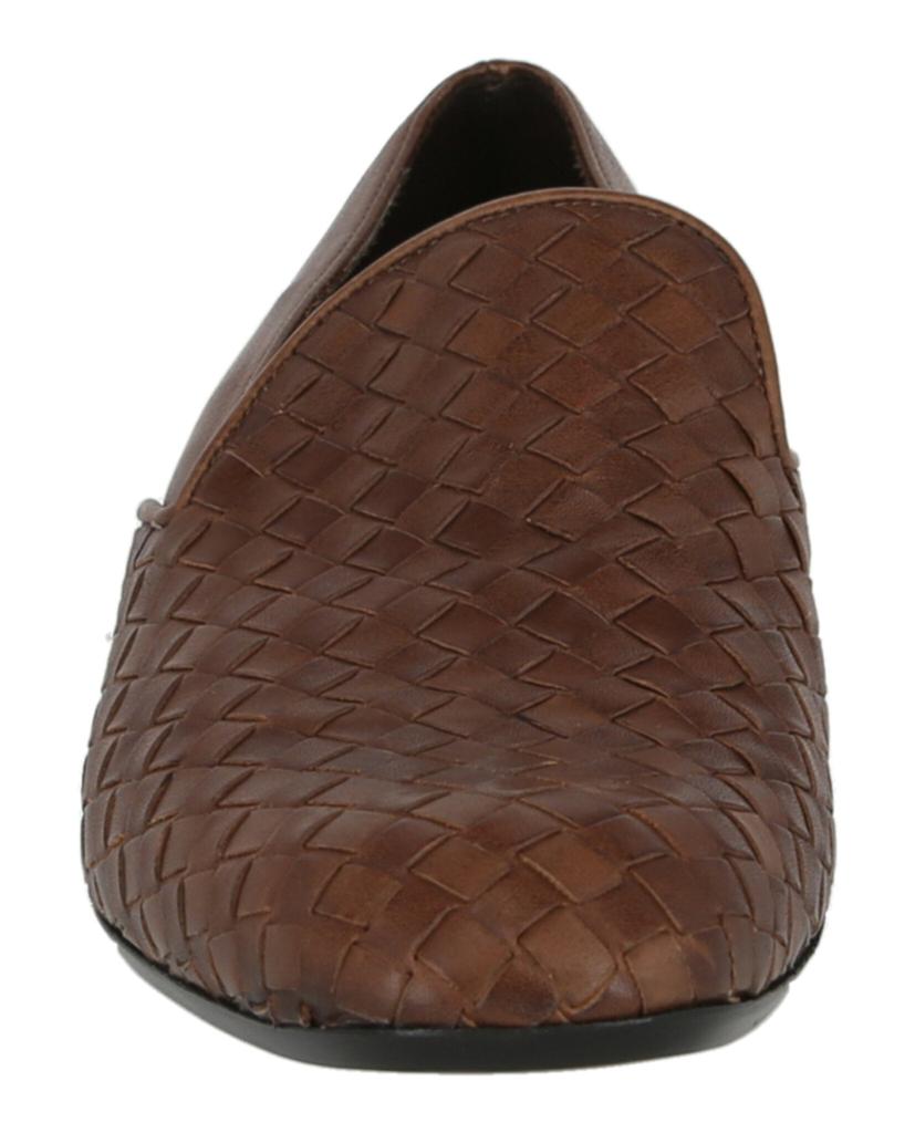 Intrecciato Leather Slip-On Loafers商品第4张图片规格展示