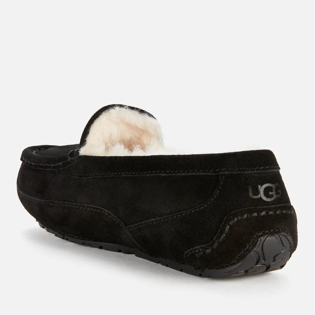 商品UGG|UGG KIDS' ASCOT SUEDE SLIPPERS - BLACK SUEDE,价格¥230,第2张图片详细描述