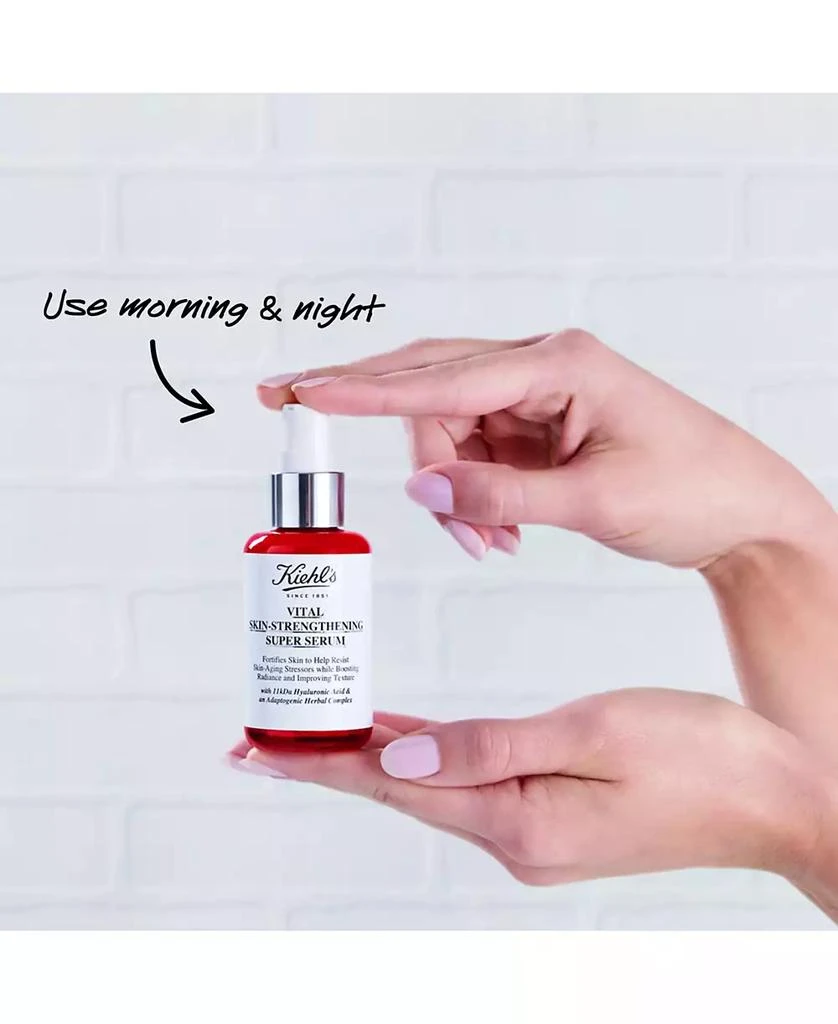 商品Kiehl's|Vital Skin-Strengthening Hyaluronic  Acid Super Serum, 3.4-oz.,价格¥1085,第4张图片详细描述