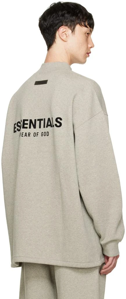 商品Essentials|Gray Relaxed Sweatshirt,价格¥240,第3张图片详细描述