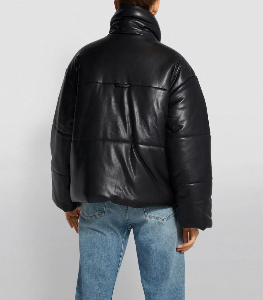 商品Nanushka|Vegan Leather Puffer Jacket,价格¥4843,第4张图片详细描述