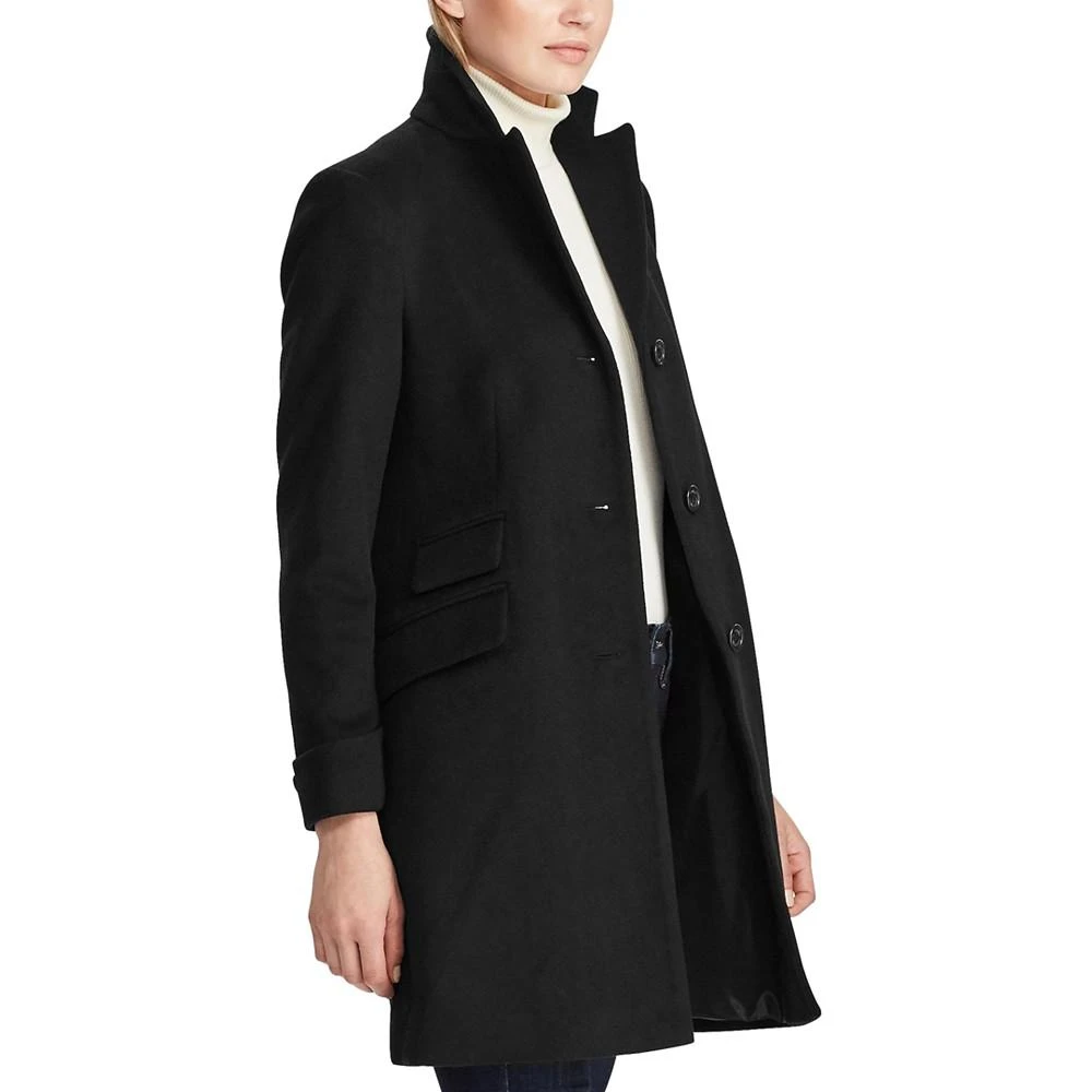 商品Ralph Lauren|Women's Petite Buttoned Walker Coat, Created for Macy's,价格¥1525,第3张图片详细描述