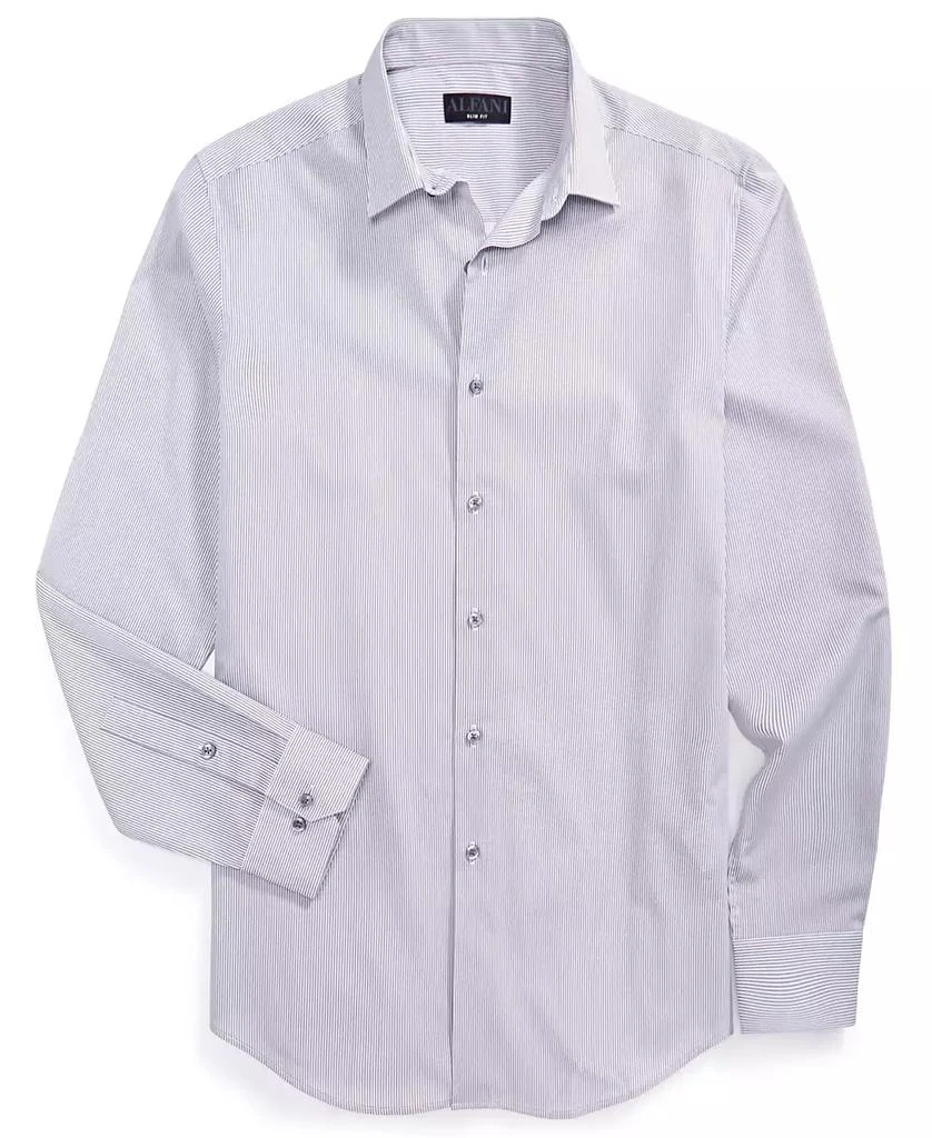 商品Alfani|Men's Slim Fit Stripe Dress Shirt, Created for Macy's,价格¥124,第2张图片详细描述