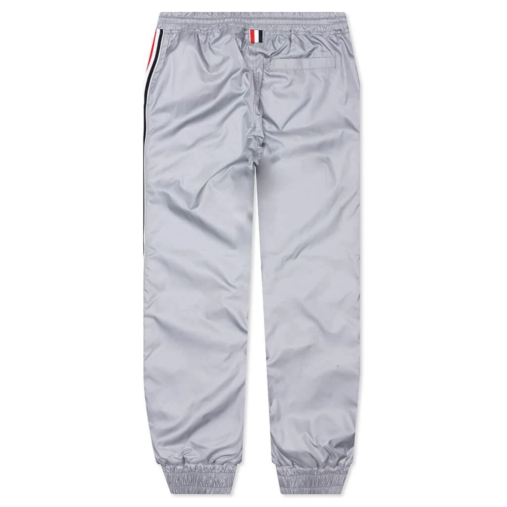 商品Thom Browne|Thom Browne Ripstop RWB Side Stripe Track Pants - Light Grey,价格¥7912,第2张图片详细描述