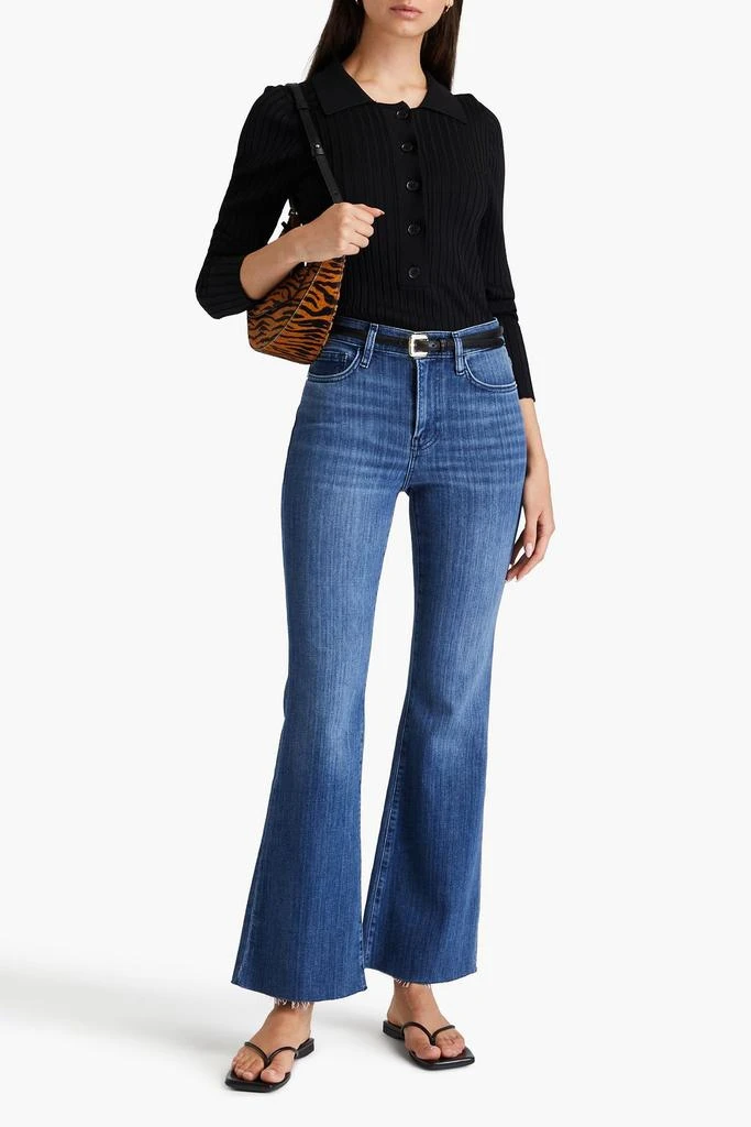 商品FRAME|Le Easy high-rise flared jeans,价格¥307,第2张图片详细描述