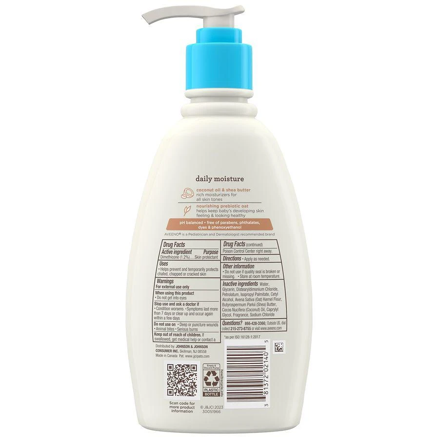 商品Aveeno|Baby Daily Moisturizing Cream with Prebiotic Oat,价格¥83,第2张图片详细描述