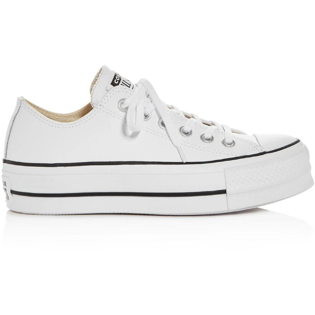 商品Converse|Converse Womens CTAS Lift Clean Ox Leather Casual Platform Sneakers,价格¥313,第2张图片详细描述