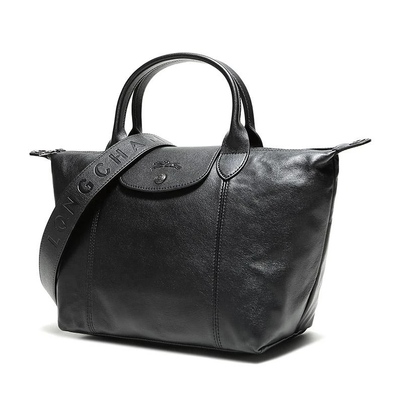 商品[国内直发] Longchamp|珑骧 LONGCHAMP 奢侈品 女士MAILBOX系列中号茄紫色牛皮手提单肩斜挎笑脸包 10104 HTA 061,价格¥3516,第3张图片详细描述