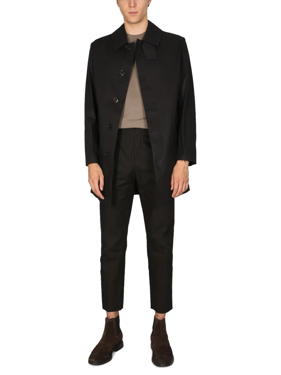 商品【商品预售7天】 Mackintosh|Mackintosh 男士大衣 MO5383MOP5446MIDJ06 黑色,价格¥3543,第1张图片