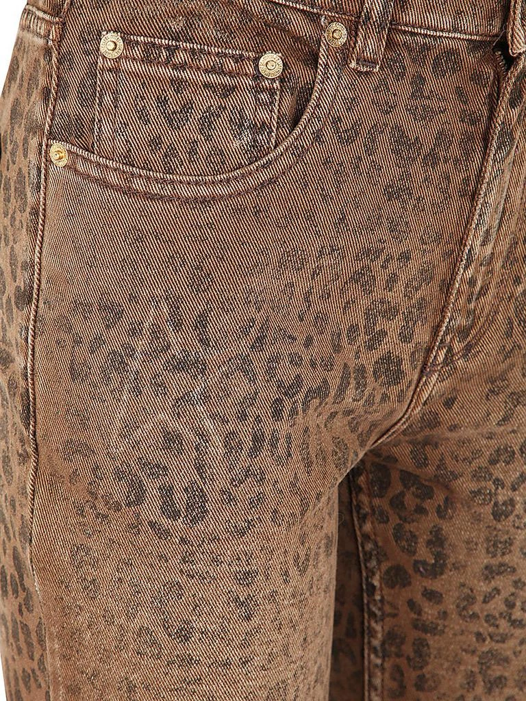 商品Golden Goose|Golden Goose Deluxe Brand Leopard Printed Flared Jeans,价格¥1595,第4张图片详细描述