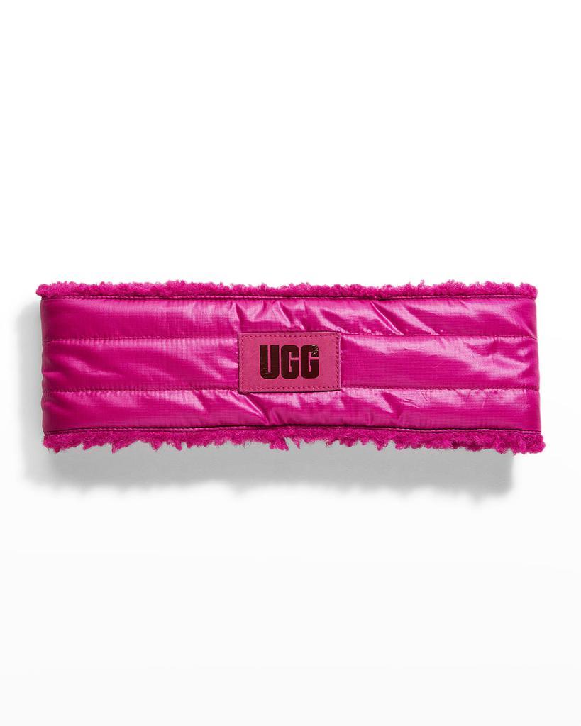 商品UGG|Quilted Logo Sherpa Headband,价格¥332,第1张图片