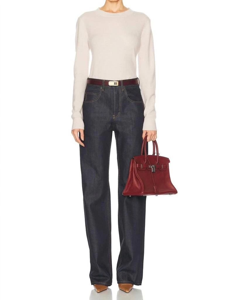 商品Enza Costa|Enza Costa - POWDER CASHMERE KNITTED CREW,价格¥1426,第4张图片详细描述