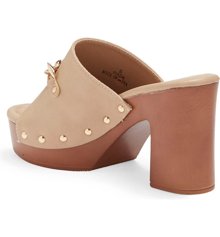 商品Nicole Miller|Slip-on Chain Clog,价格¥244,第2张图片详细描述