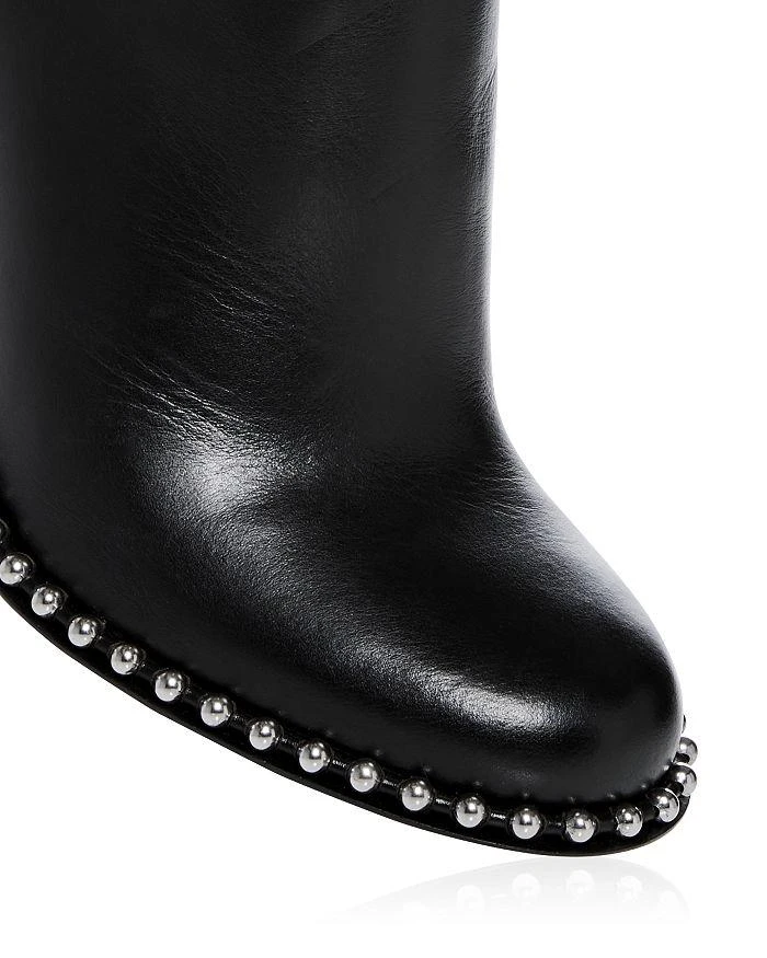 商品Alexander Wang|Women's Nova 105 Studded Ankle Boots,价格¥2677,第5张图片详细描述