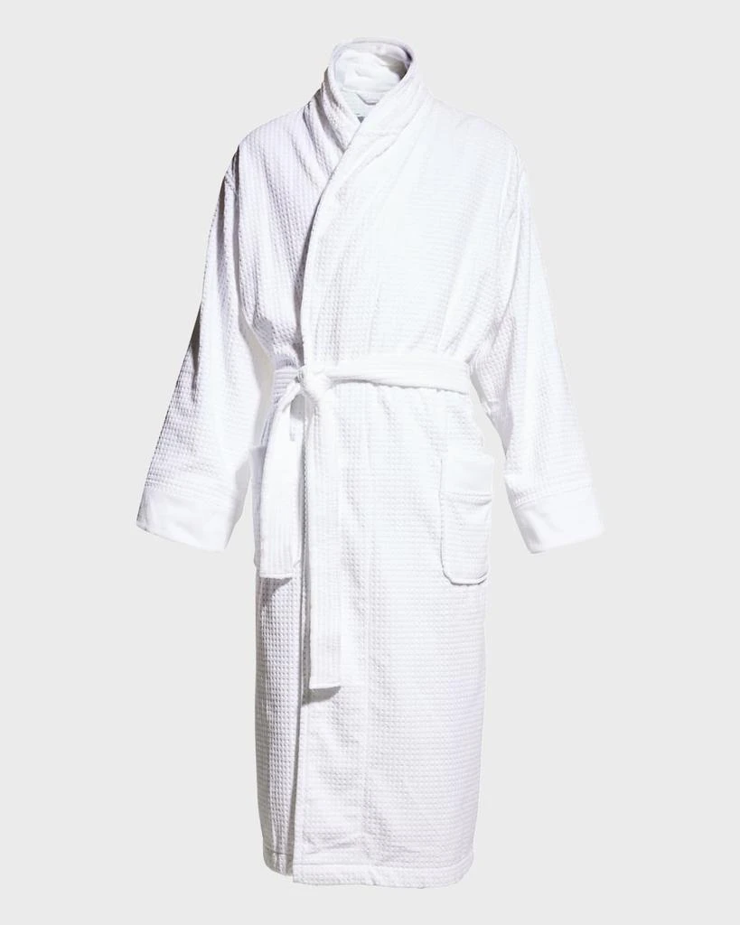 商品Majestic International|Men's Ashton Square Textured Terry Velour Robe,价格¥856,第2张图片详细描述