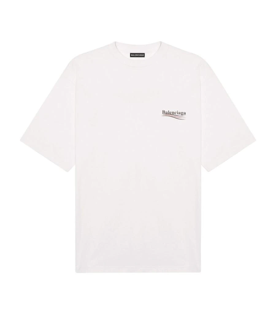 商品Balenciaga|Political Campaign T-Shirt,价格¥5906,第1张图片