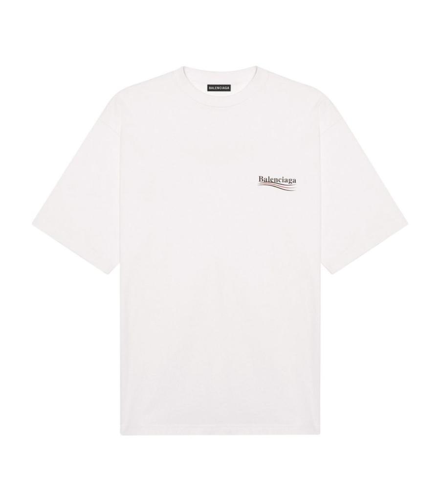 商品Balenciaga|Political Campaign T-Shirt,价格¥5310,第1张图片
